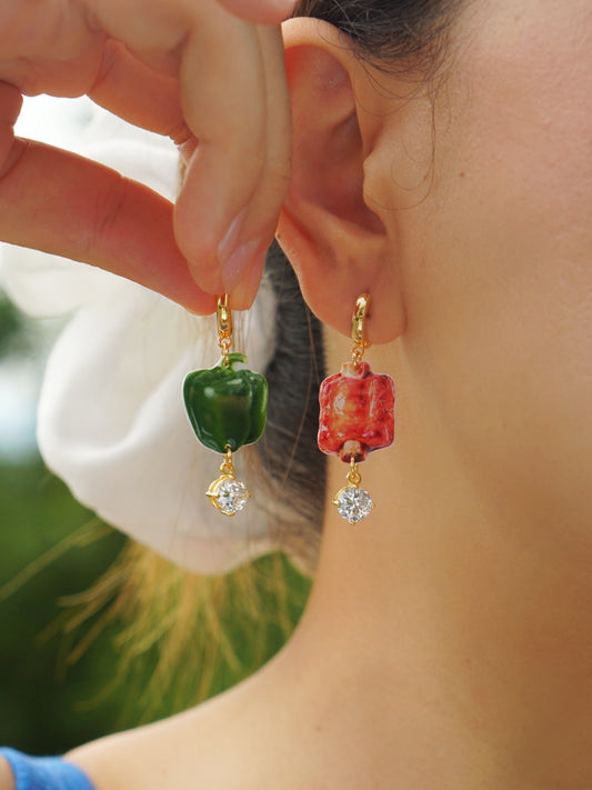 Sweet & Spicy Ribs Earrings