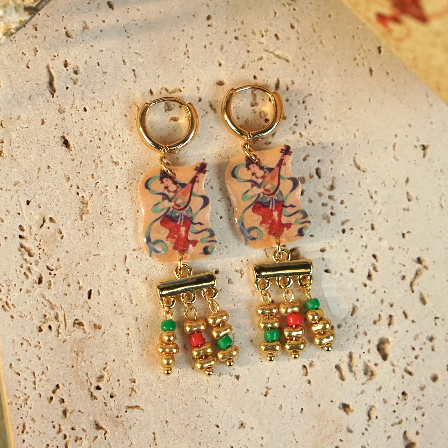 Eastern Art Earrings 01