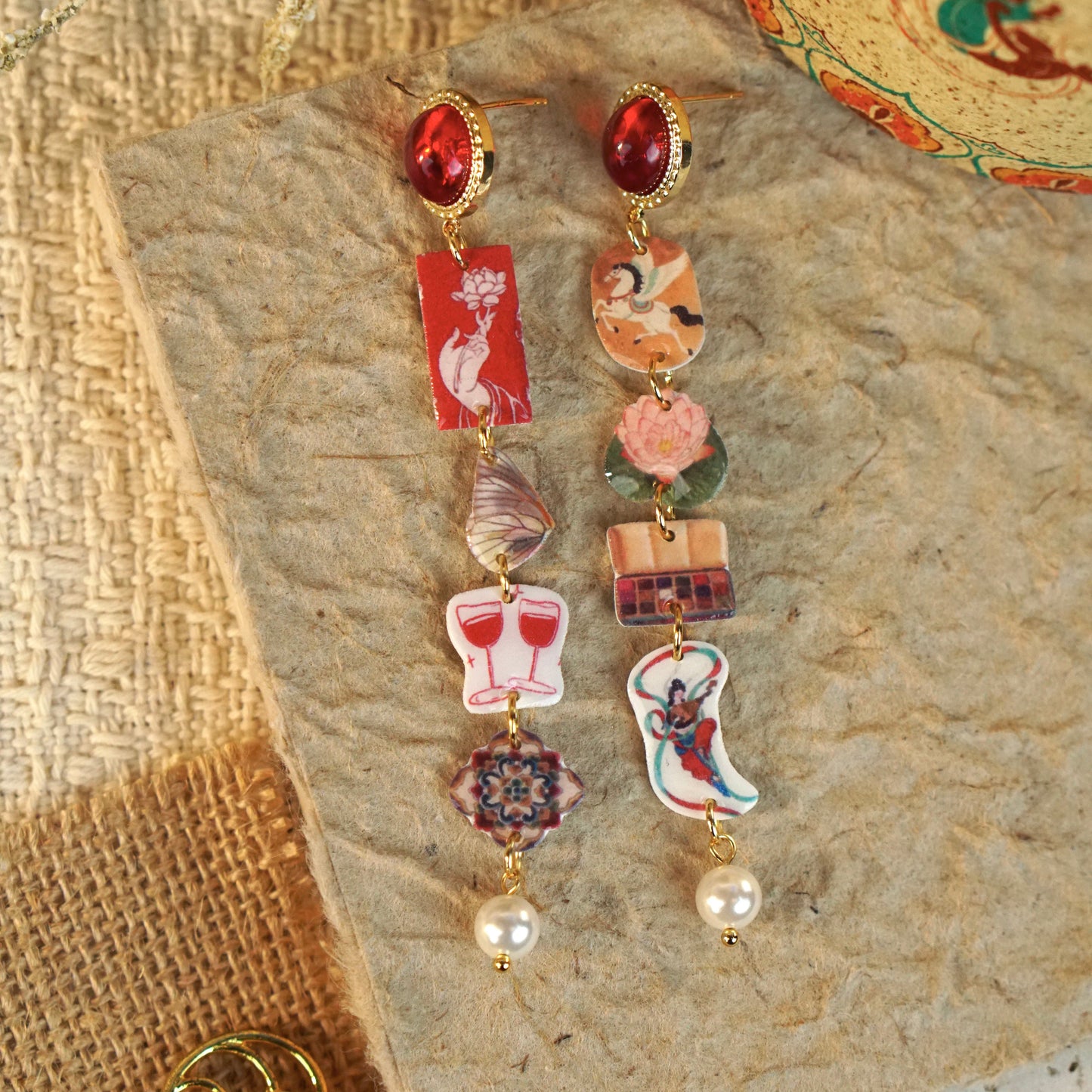 Eastern Art Earrings 06