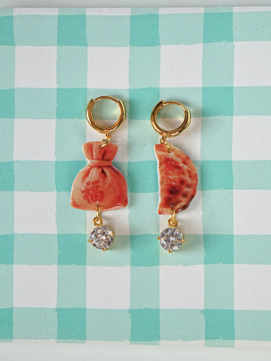 Lucky Dumpling Earrings
