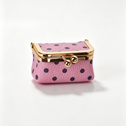 Polka handmade Dot Jewelry Pouch