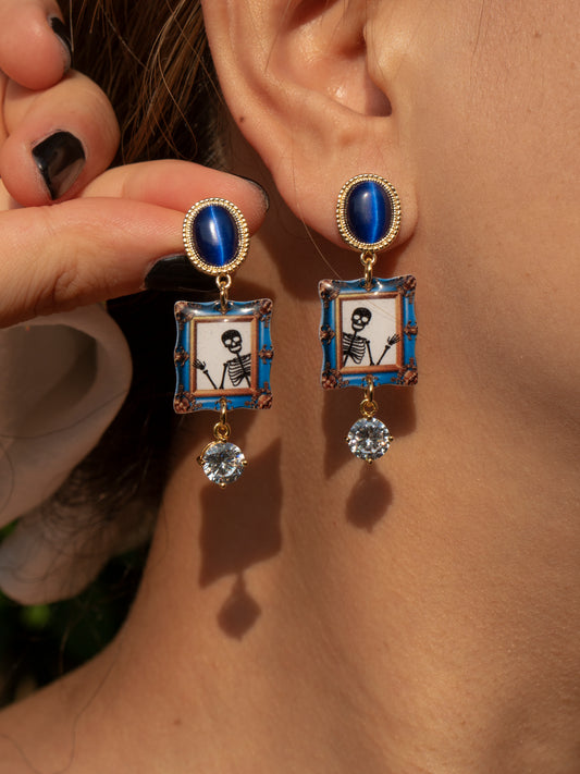 Hello, Skeleton! Earrings