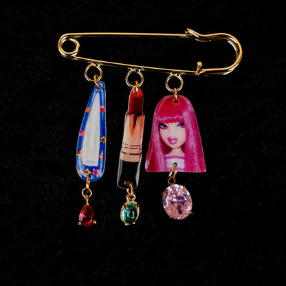 Barbie Brooch