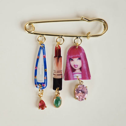 Barbie Brooch