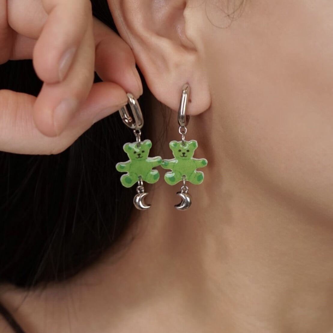 Bear Duo Earrings