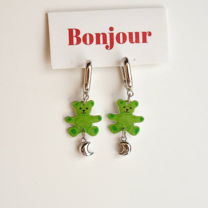 Bear Duo Earrings