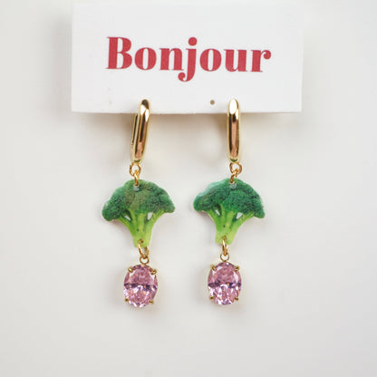Broccoli Earrings