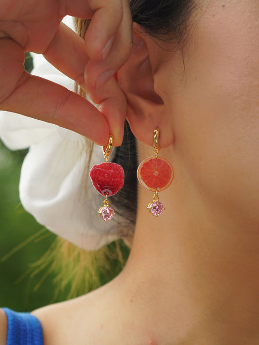 Citrus Berry Earrings