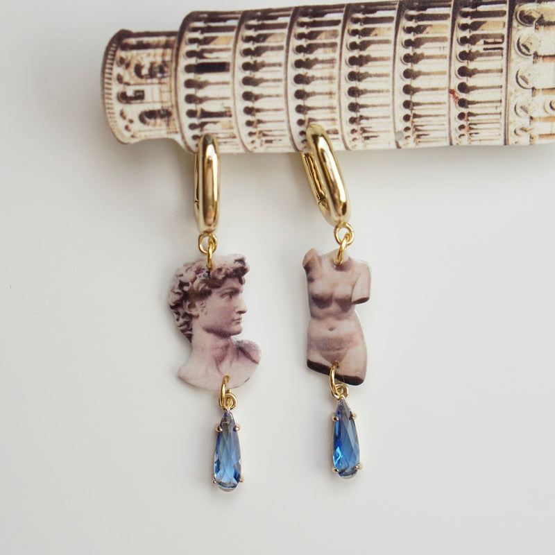 Classical Sculpture Earrings