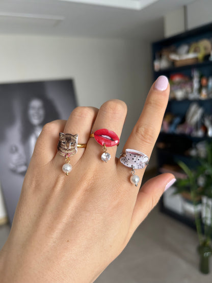 Coffee cup Ring