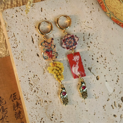 Eastern Art Earrings 02