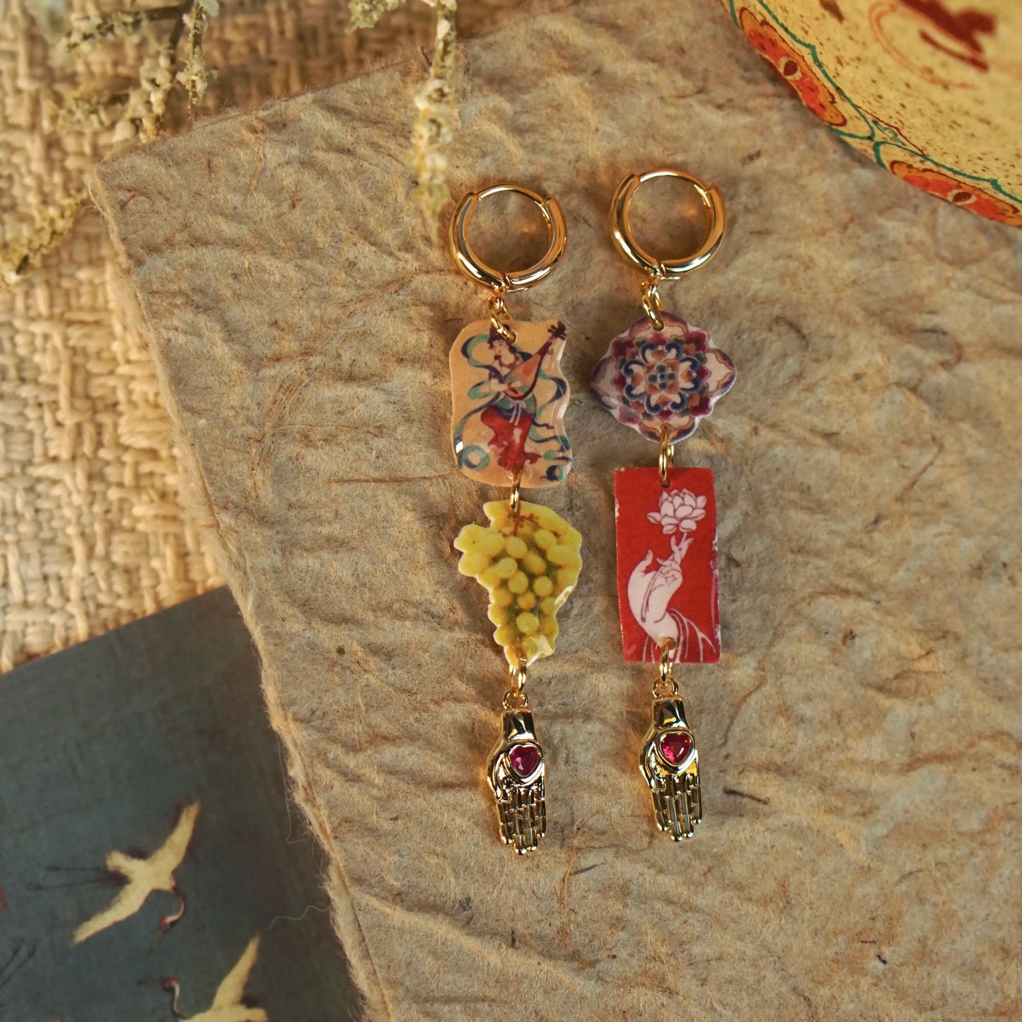 Eastern Art Earrings 02