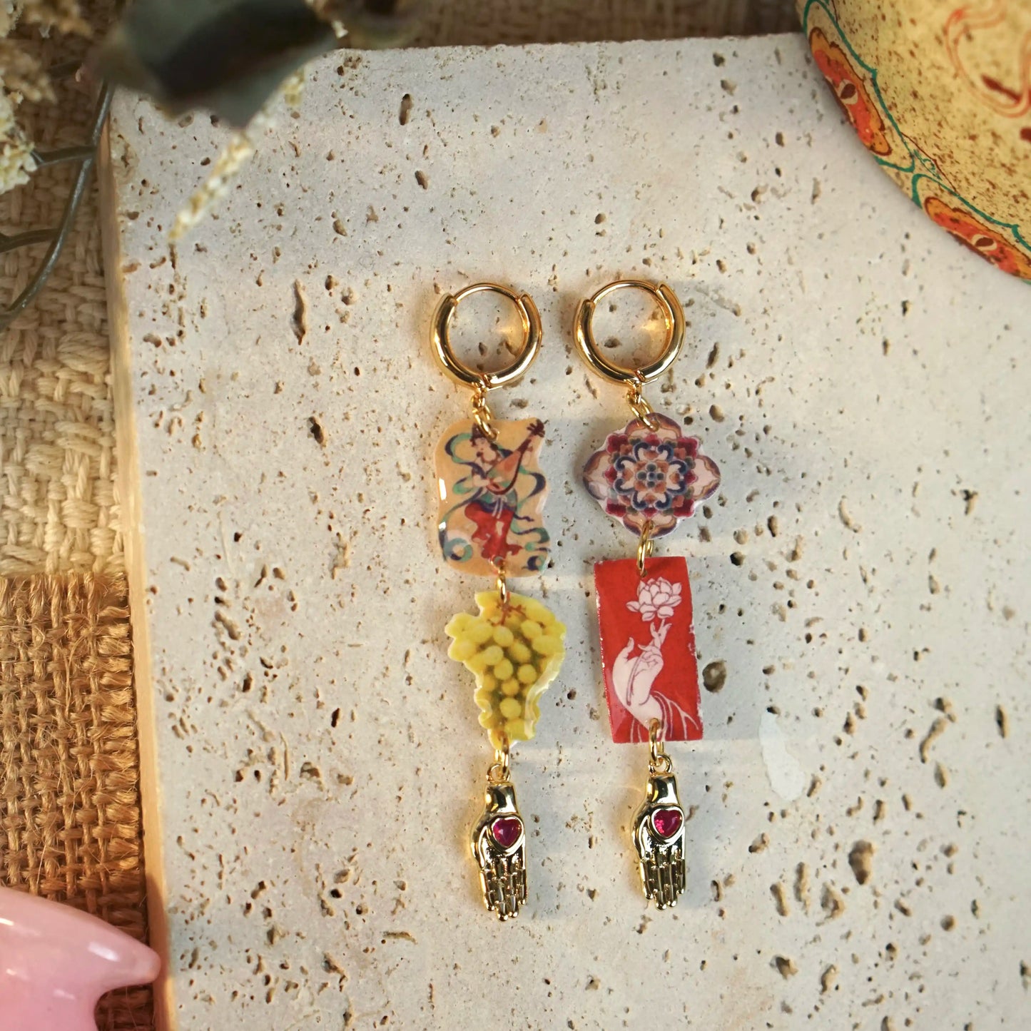 Eastern Art Earrings 02