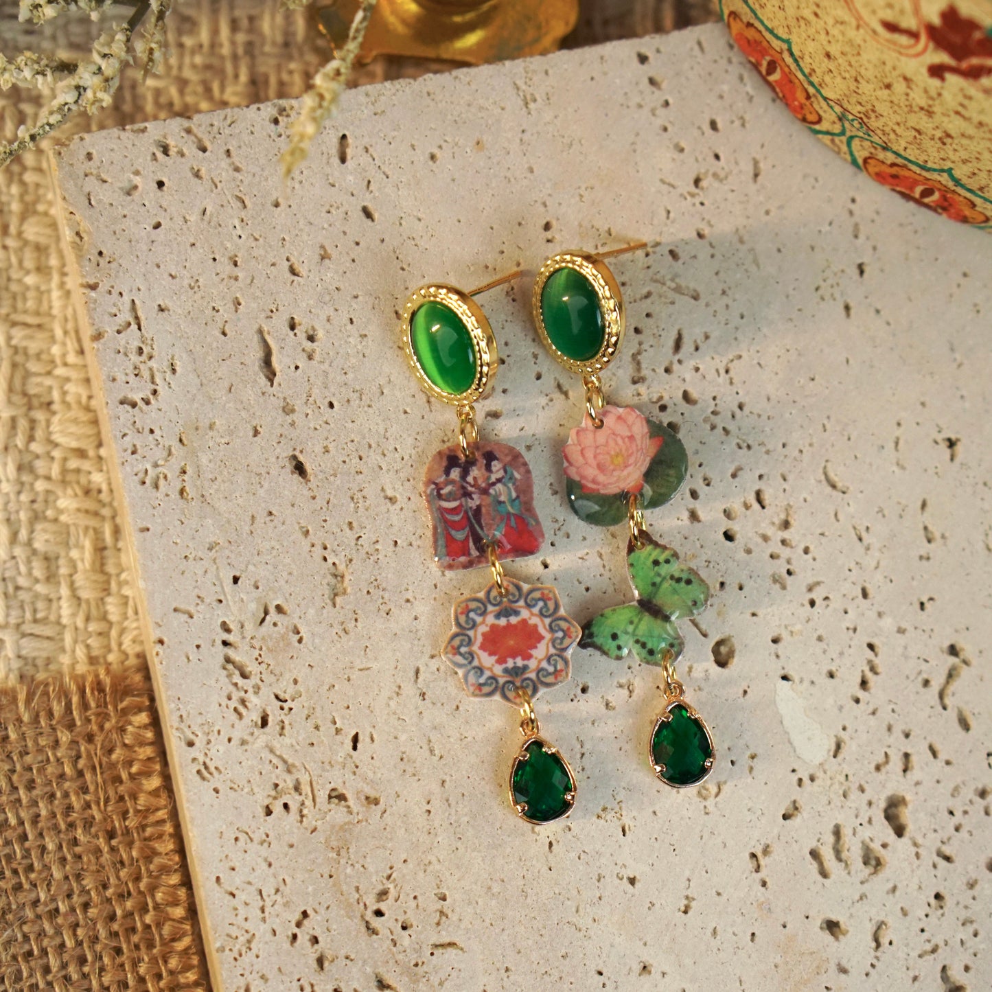 Eastern Art Earrings 03