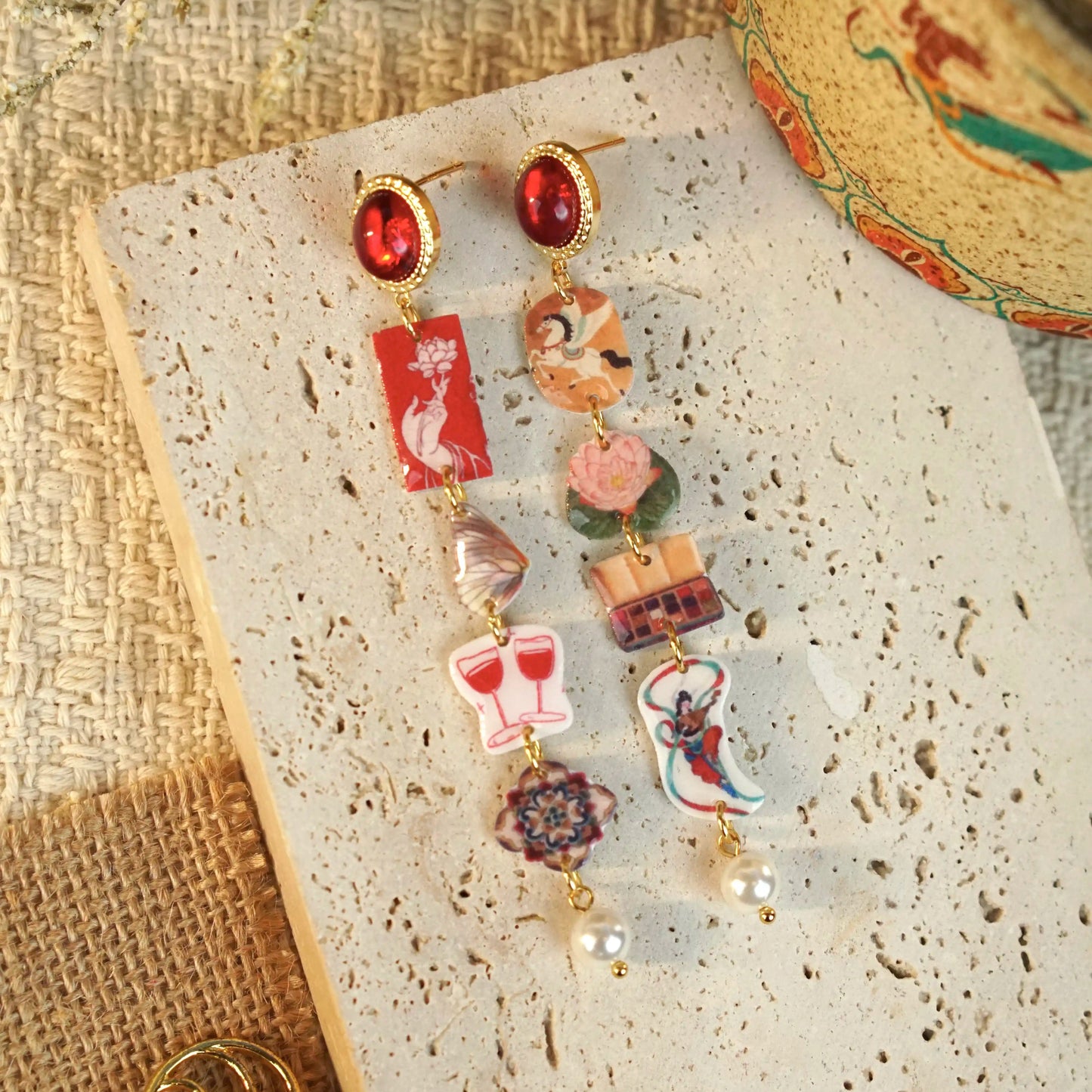Eastern Art Earrings 06