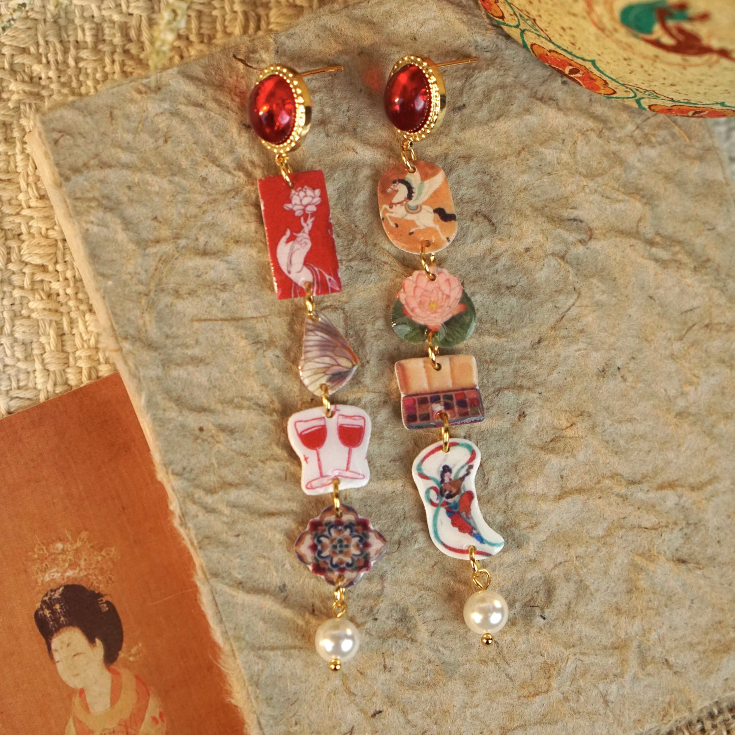 Eastern Art Earrings 06