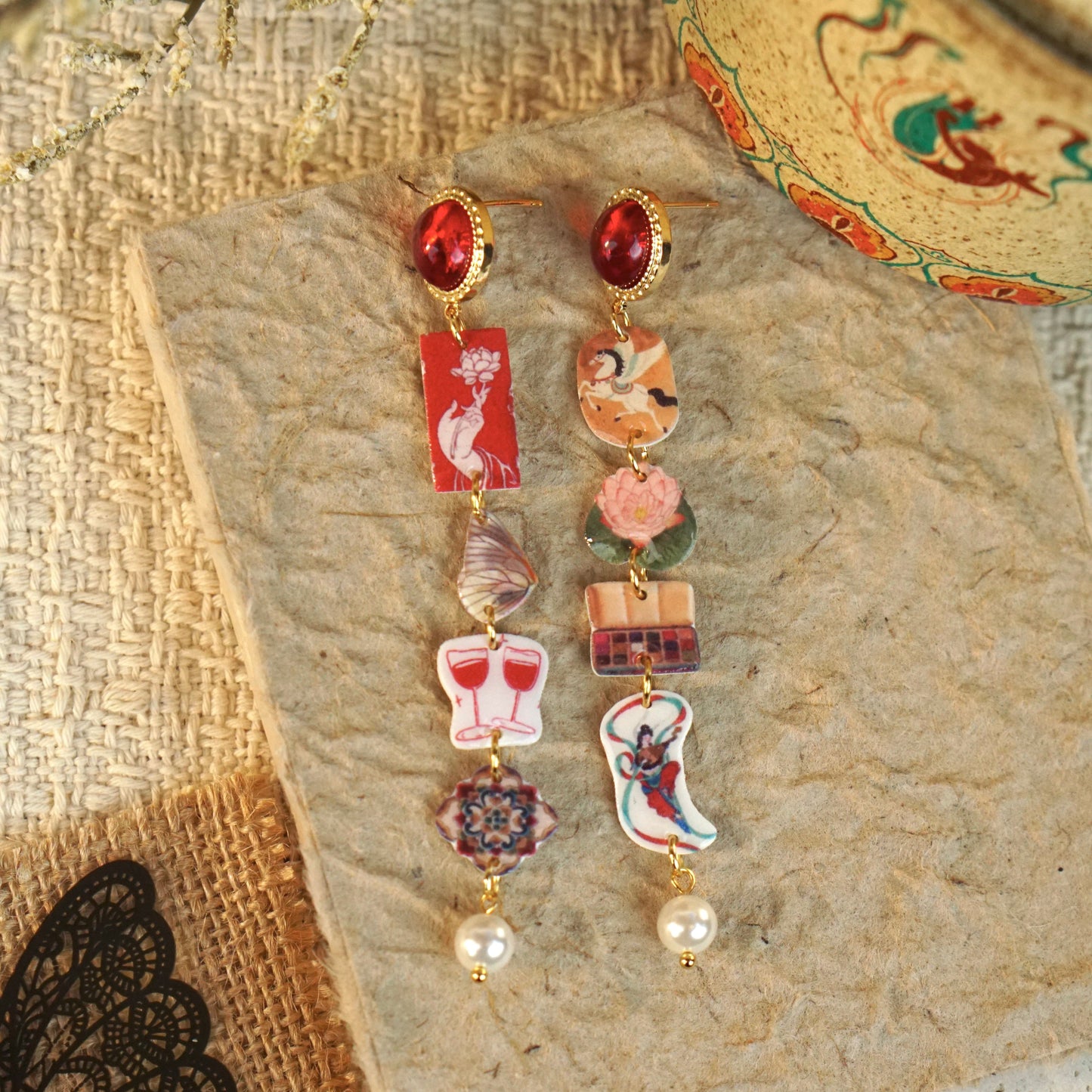 Eastern Art Earrings 06