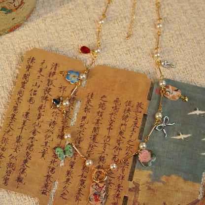 Mystic Lotus Mural Necklace
