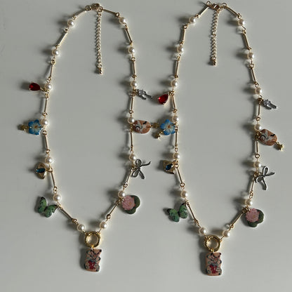 Mystic Lotus Mural Necklace