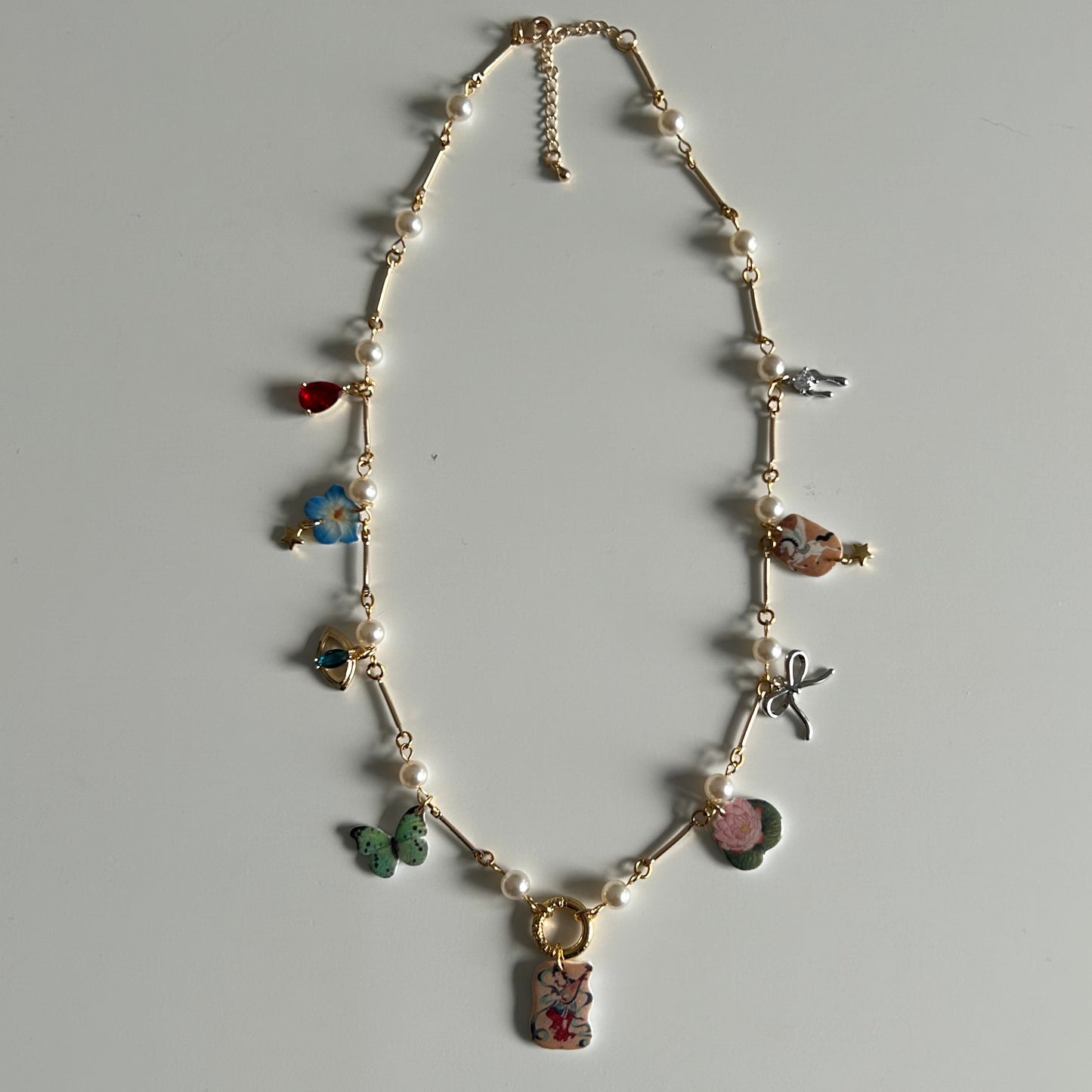 Mystic Lotus Mural Necklace