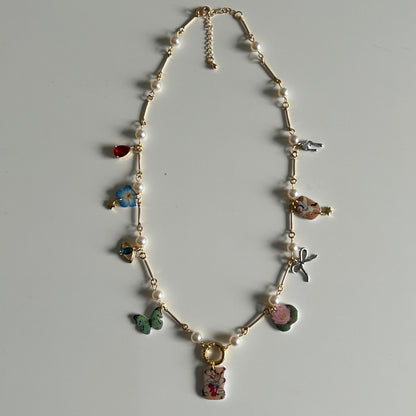 Mystic Lotus Mural Necklace