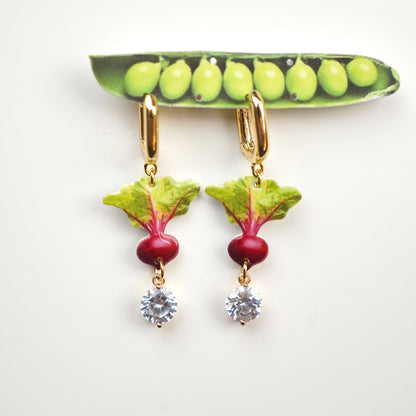 Garden Radish Earrings