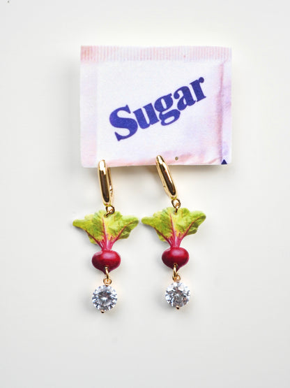 Garden Radish Earrings