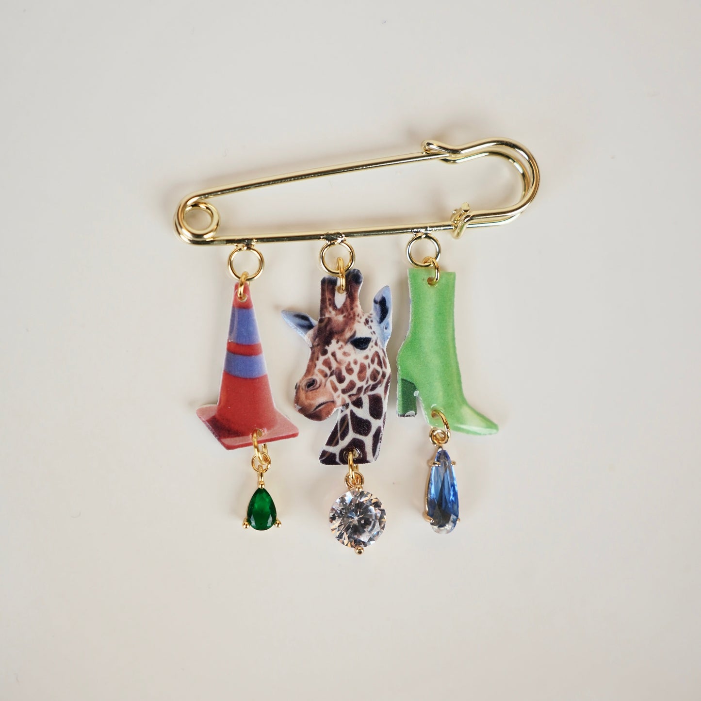 Giraffe Brooch