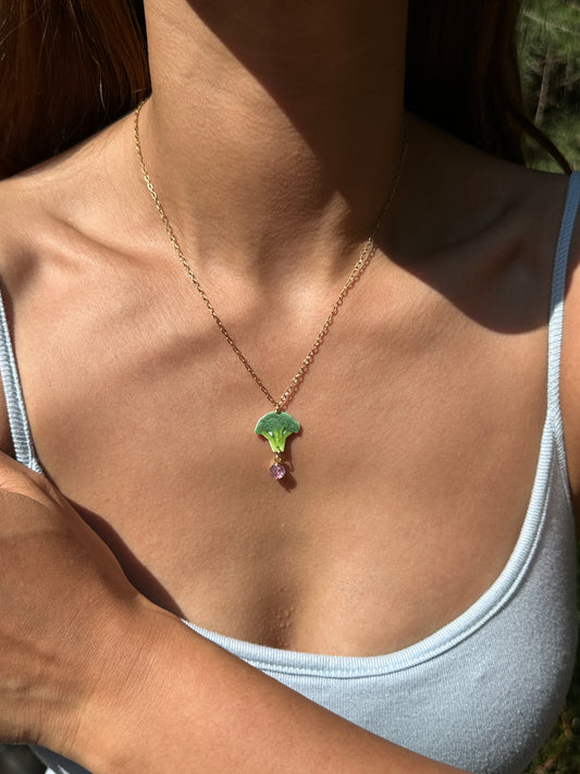Little Broccoli Necklace