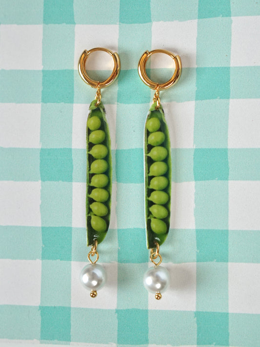 Little Pea Pod Earrings