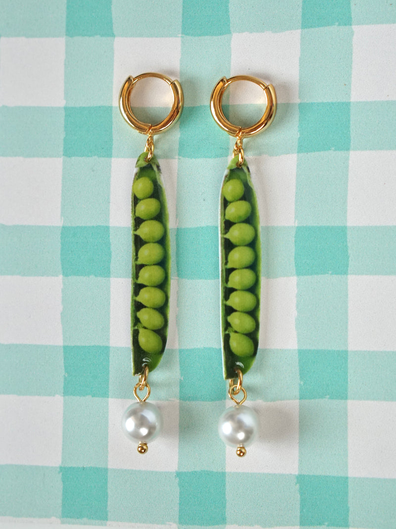 Little Pea Pod Earrings