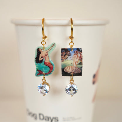 Mermaid Storybook Earrings