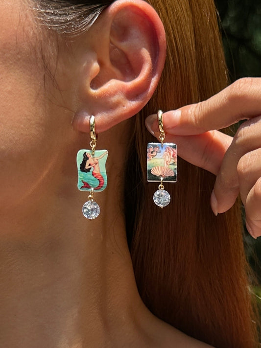 Mermaid Storybook Earrings