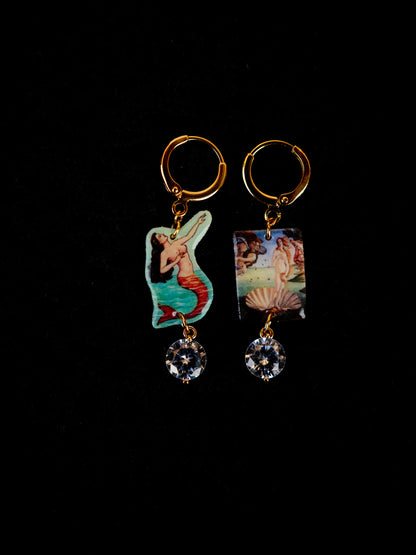 Mermaid Storybook Earrings