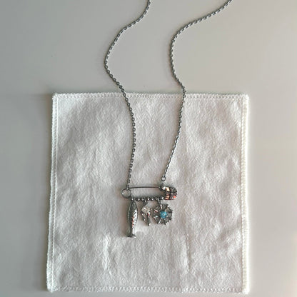 Ocean Star Pin Necklace