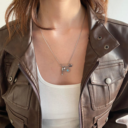 Ocean Star Pin Necklace