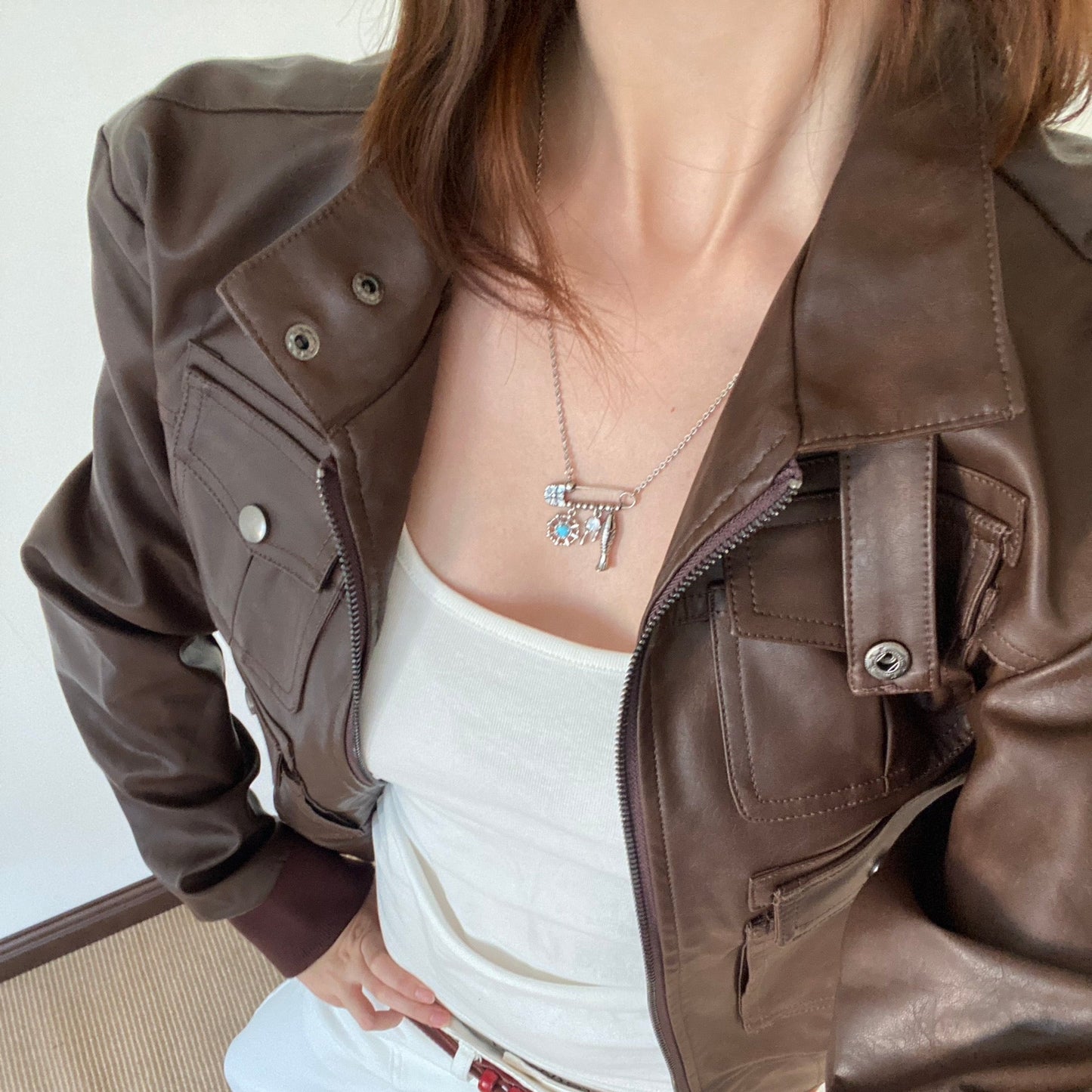 Ocean Star Pin Necklace