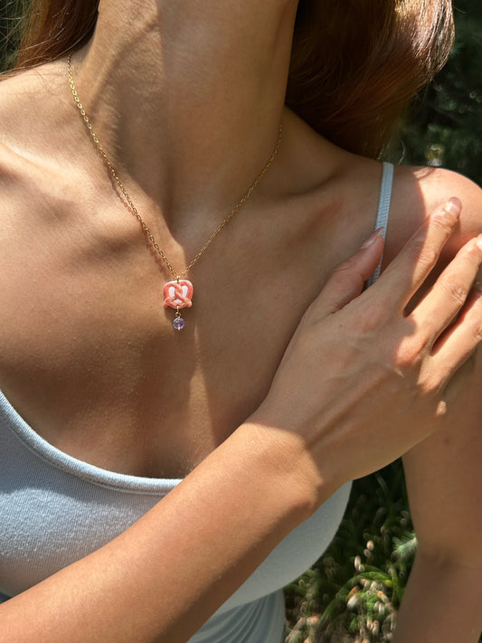 Pretzel Necklace