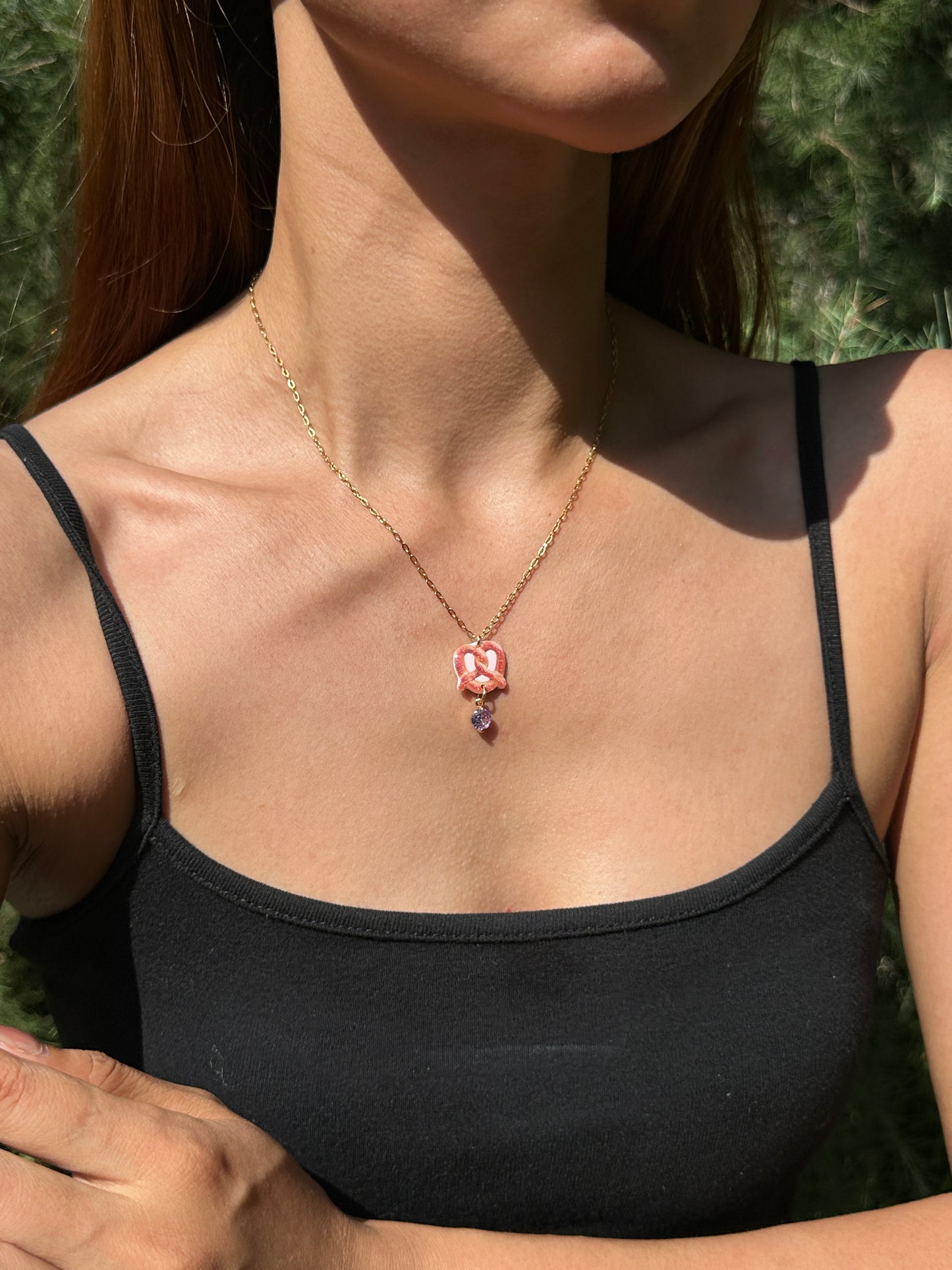 Pretzel Necklace