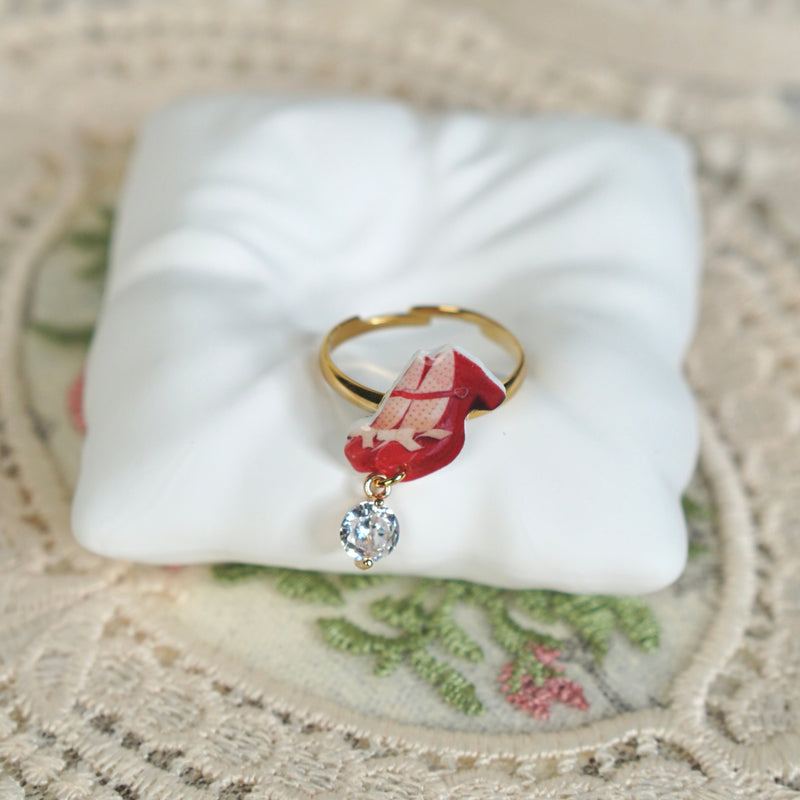 Red shoes Ring