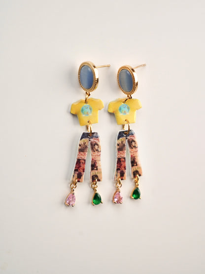 Shibuya Street Style Earrings