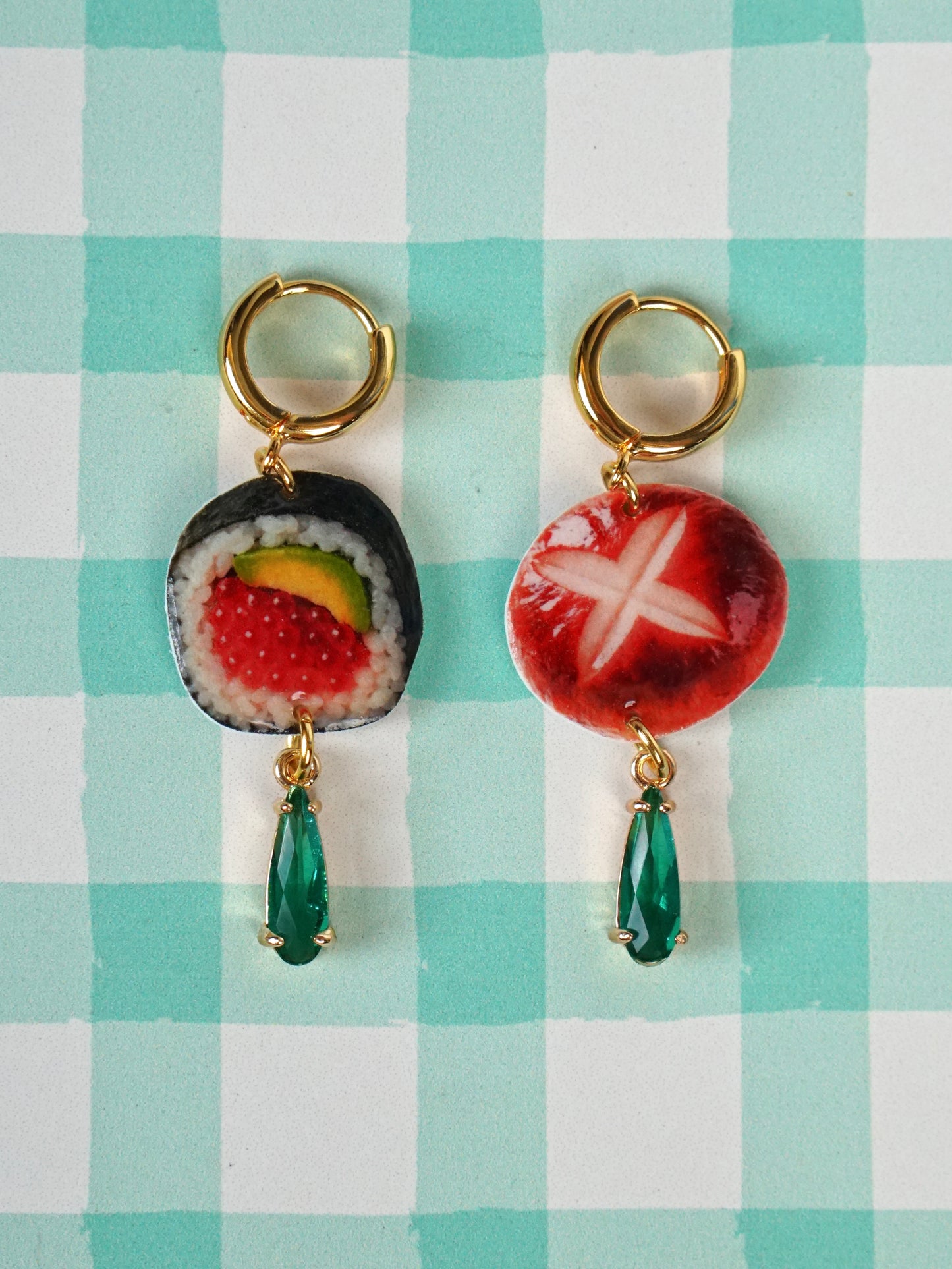 Sushi Mushroom Earrings