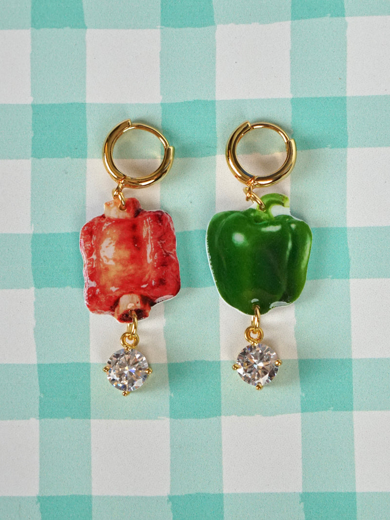 Sweet & Spicy Ribs Earrings