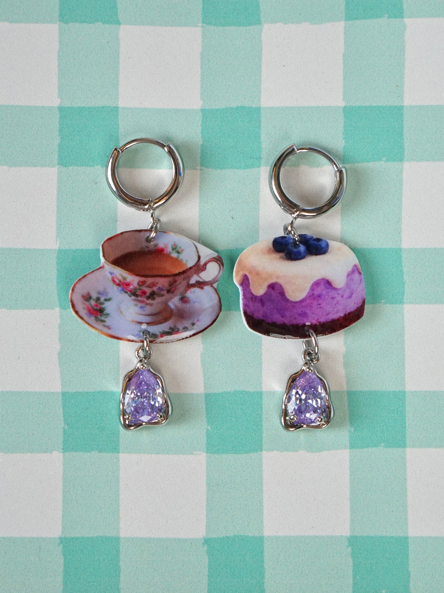 Tea Time Cake Earrings