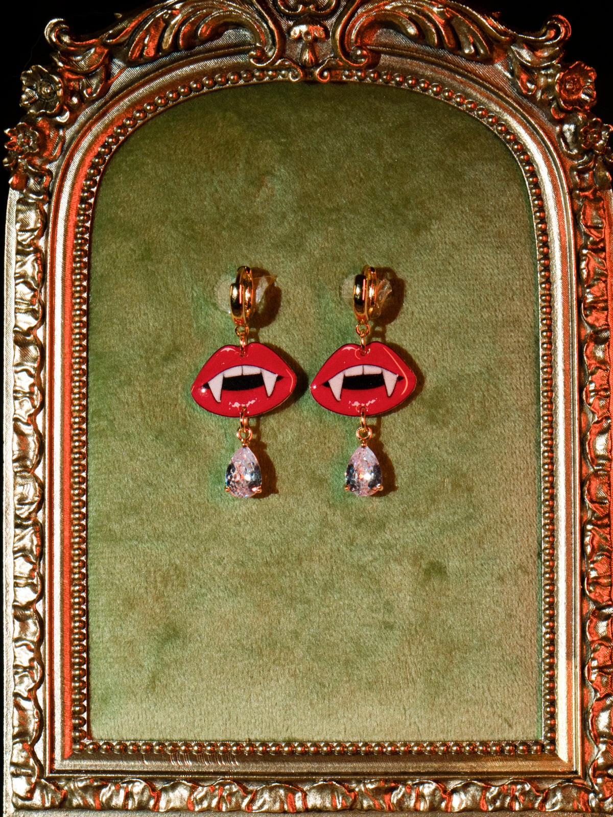 Vampire Kiss Earrings