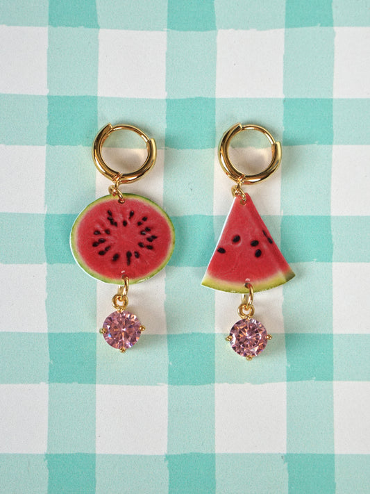 Watermelon Earrings