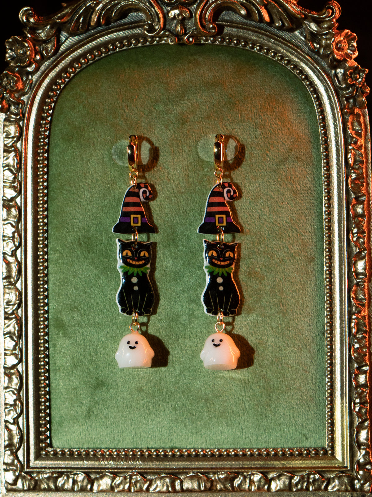 Witchy Kitty Earrings