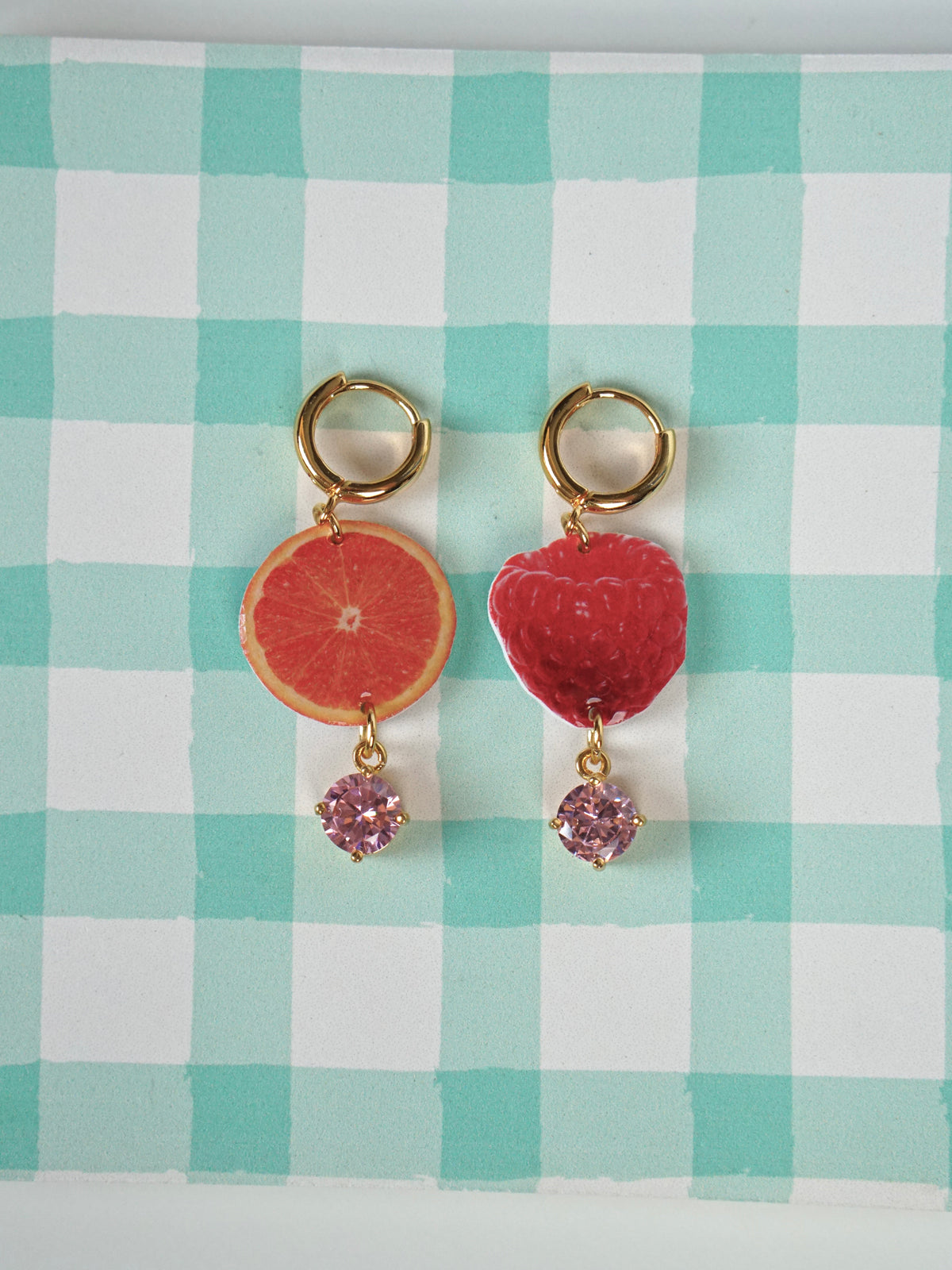 Citrus Berry Oorbellen