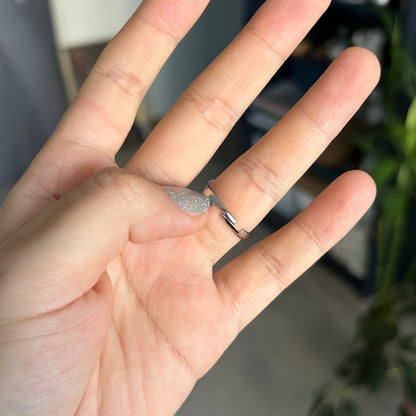 Blue flower Ring