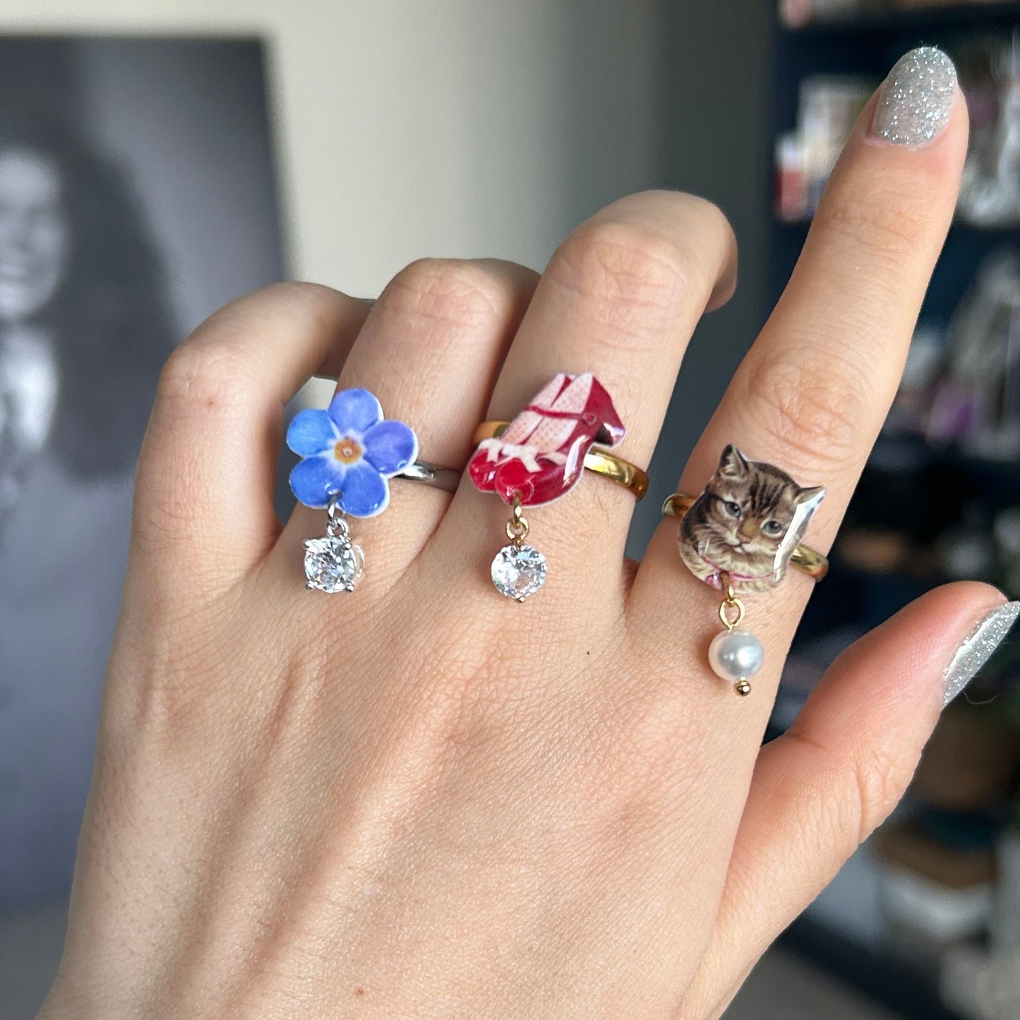 Red shoes Ring